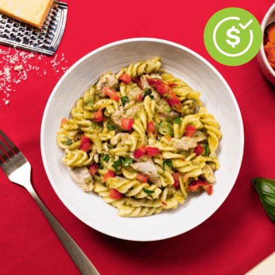 seasonal savers 1127chicken pesto pasta (2)